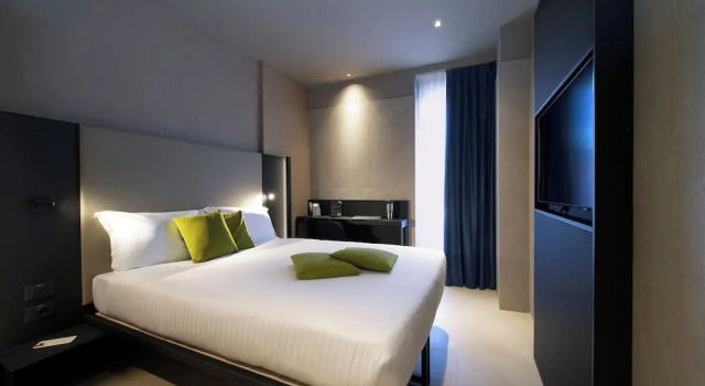Двухместный номер Standard с балконом и с видом на город Scarlatti Hotel Milano