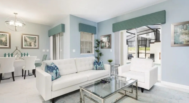 Champions Gate 9077 - Four Bedroom Townhome With Splash Pool, Book Hotel Hoteller i Four Corners med pool, Swimmingpool