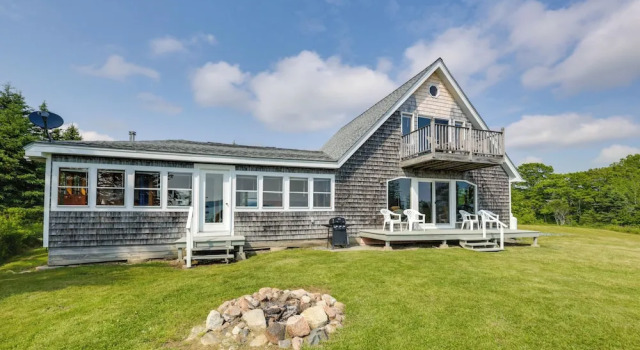 Shorefront House w/ Views, 14 Mi to Acadia NP, Забронировать Дом для отпуска Салливан 