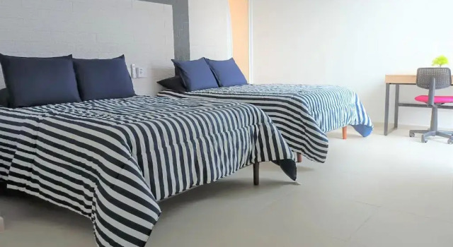 Habitaciones Amubladas Logos II, Book Hotel Xico Veracruz, nær Benito Juarez Arena