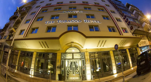 Davitel - Tobacco Hotel, Забронировать Отель Отели Салоников с парковкой, рядом с Базилика Святого Димитрия, Парковка