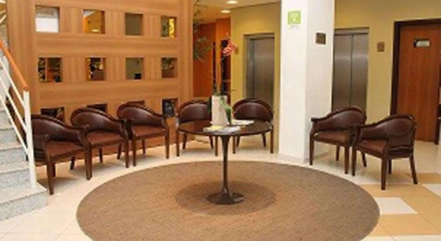 Кровать в общем номере Comfort Hotel Joinville