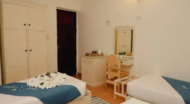 Łóżko w pokoju wieloosobowym (pokoju wieloosobowym dla mężczyzn) Ekadolli Nubian Guesthouse Aswan