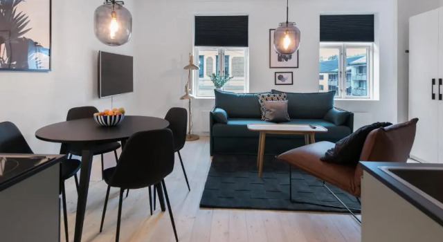 Апартаменты c 1 комнатой Frogner House Apartments- Helgesens gate 1