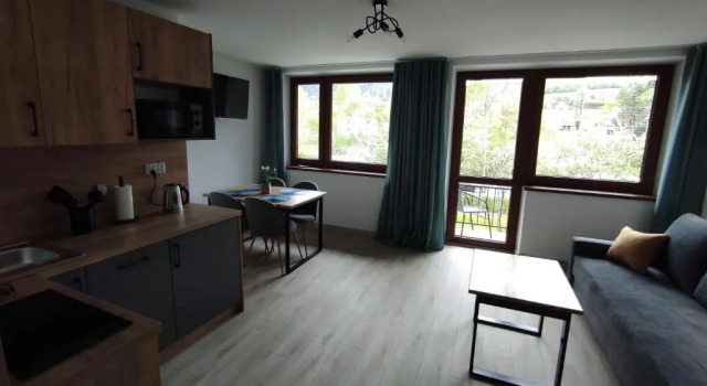 Люкс Apartamenty Wisła Krzywa 8, wanna z hydromasażem, basen zewnętrzny