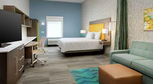 Двухместный студия люкс Hearing Accessible Home2 Suites By Hilton Phoenix Airport South