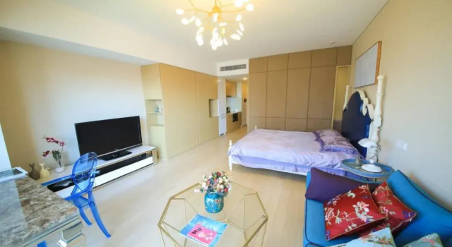 Qingdao Lejiaxuan Yuexi Apartment Hongkong Central Rd The MIXC Branch