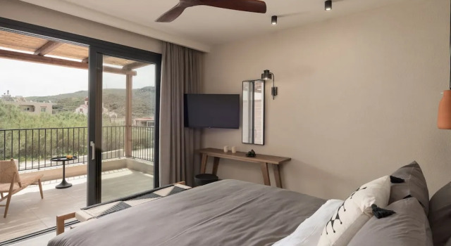 Двухместный номер с частичным видом на море KYMANI Boutique Hotel & Suites