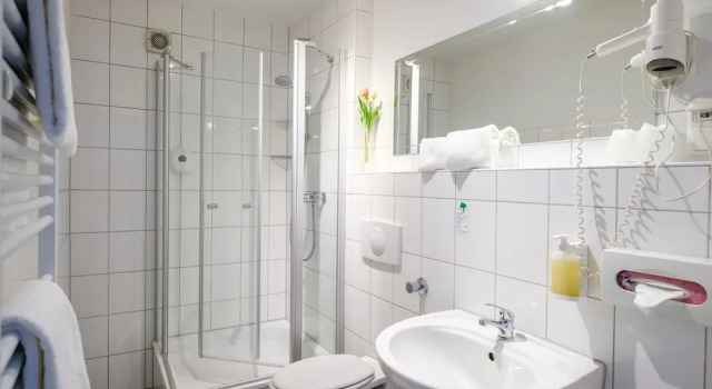 Трёхместный семейный номер Standard с балконом art Hotel Körschen
