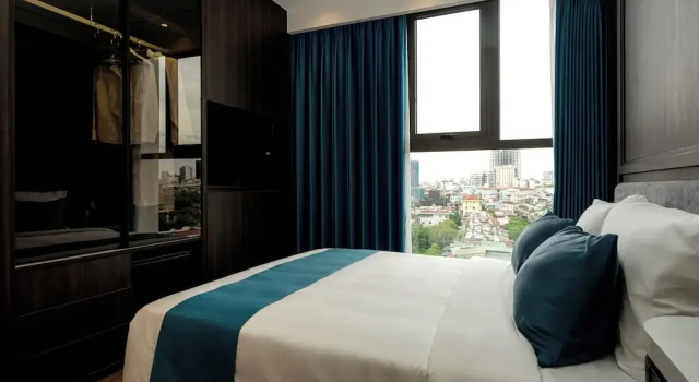 Апартаменты Executive с 3 комнатами с видом на город The Gloria Serviced Apartment by Silk Path