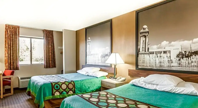 Номер Deluxe Super 8 by Wyndham Liverpool/Clay/Syracuse Area