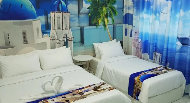 Трёхместный люкс Santorini Hotel Melaka