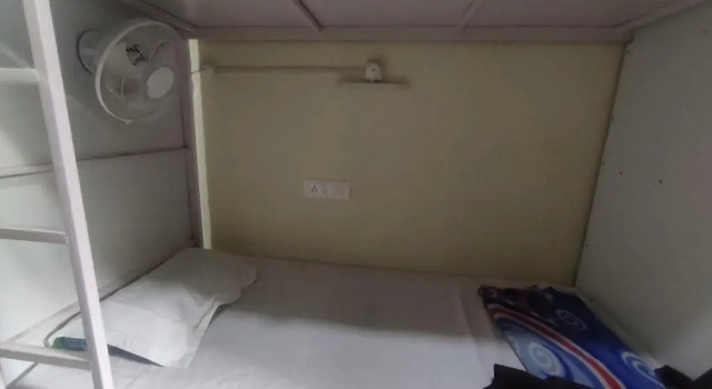 Кровать в общем номере Jaiswal Homestay