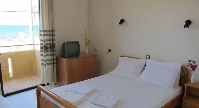 Апартаменты c 1 комнатой с балконом и с видом на сад The Sea View Apartments