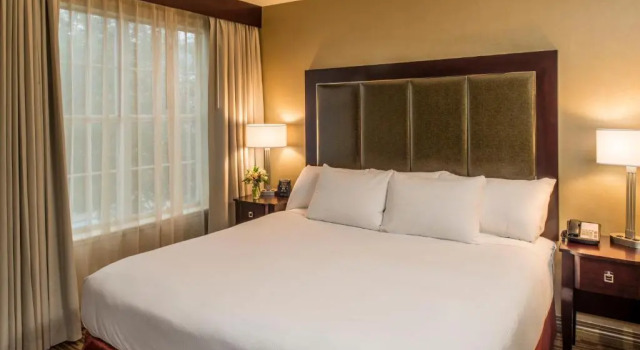 Номер Standard с видом на внутренний двор DoubleTree by Hilton Raleigh Durham Airport at Research Triangle Park