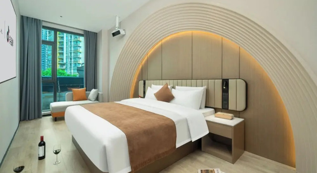 Двухместный номер Executive с видом на город Licheng Platinum Hotel