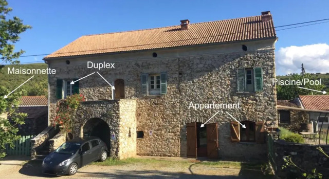 Appartements de Charme, Rezerwuj Apartament Hotele w Korsyka z parkingiem, Parking