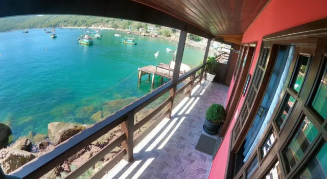 Люкс с видом на море Pousada Convés Ilha Grande