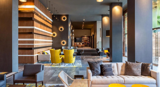 Четырёхместный номер Standard с видом на город Le Meridien Charlotte