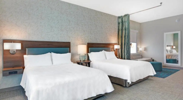 Четырёхместная студия-люкс Hearing Accessible Home2 Suites By Hilton Charleston Daniel Island, Sc
