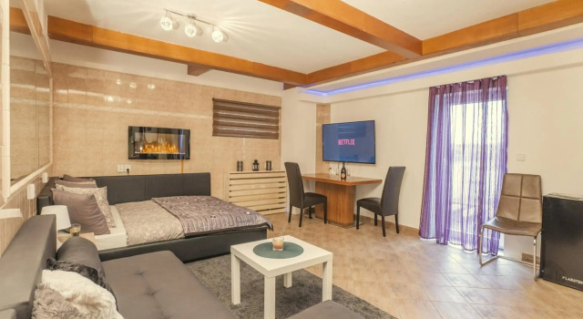 Wellness studio! Finnish sauna, Whirlpool, Gym & more!