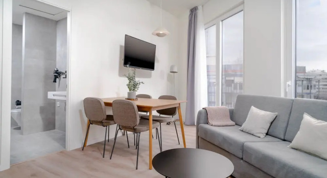 Апартаменты c 1 комнатой с балконом Limehome Valencia Carrer de Sant Jacint