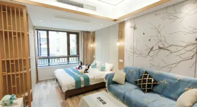 Двухместный люкс Fushoukang Homestay (Emeishan Emei Time)