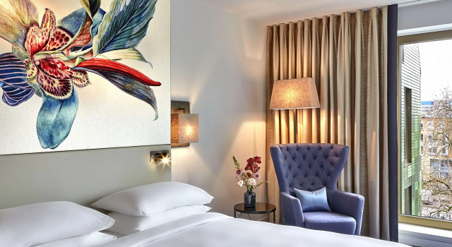Двухместный номер с красивым видом из окна Hyatt Regency Amsterdam
