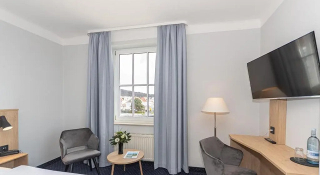 Двухместный номер Standard с видом на море Kurhotel Sassnitz - das alte Seemannsheim