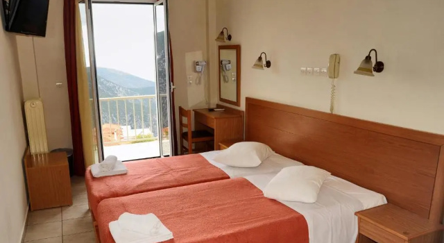 Двухместный номер Standard с красивым видом из окна Castri Hotel