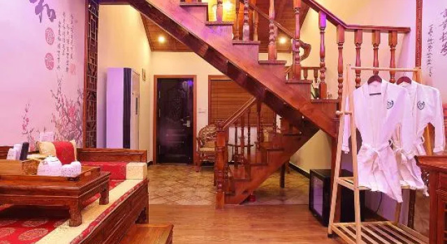 Семейный люкс Deluxe Дуплекс tangfu Boutique Hostel