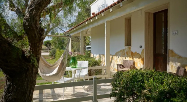 Двухместный номер Standard с видом на бассейн Agriturismo Tenuta Carrino