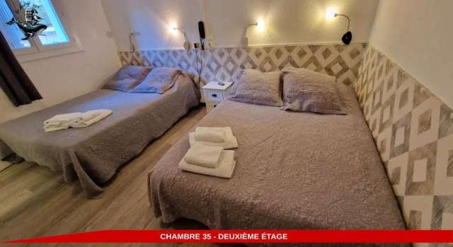 Четырёхместный номер Standard Hôtel Au Valéry