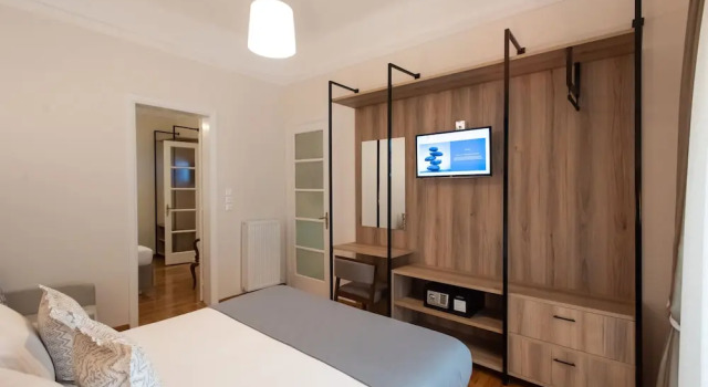 Апартаменты Luxury с 3 комнатами с балконом Blue Ark Lavish Sauna Suite