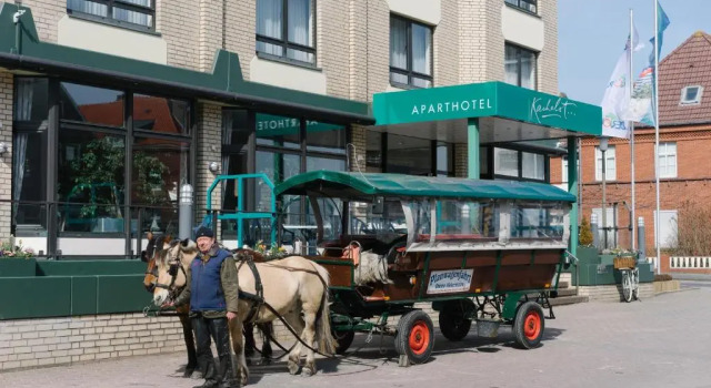 Aparthotel Kachelot, Забронировать Апарт-отель Отели Боркум 3 звезды, рядом с Drachensport, 3*