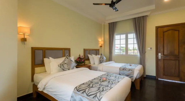 Двухместный номер Deluxe с видом на город Grand Bayon Siem Reap Hotel
