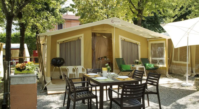 Тент с 2 комнатами Camping Del Sole Village