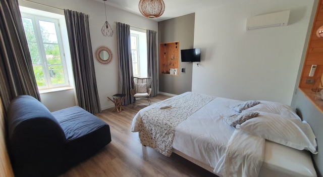 Трёхместный номер Superior Villa L'Estuaire