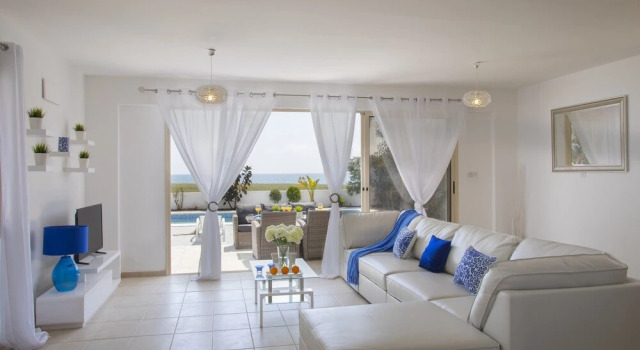 Mazotos Villa Iris, Book Villa Sommerhuse i Mazotos, Hytte
