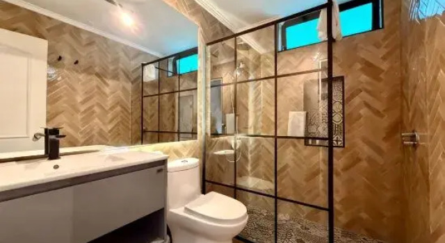 Кровать в общем номере Пентхаус Hotel Tempo Rent