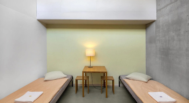 Двухместный номер Lausanne Youth Hostel Jeunotel