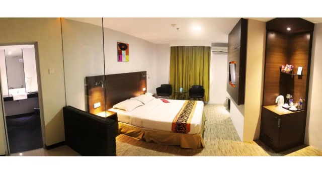 Deluxe Dvoulůžkový s manželskou postelí pokoj 89 Hotel
