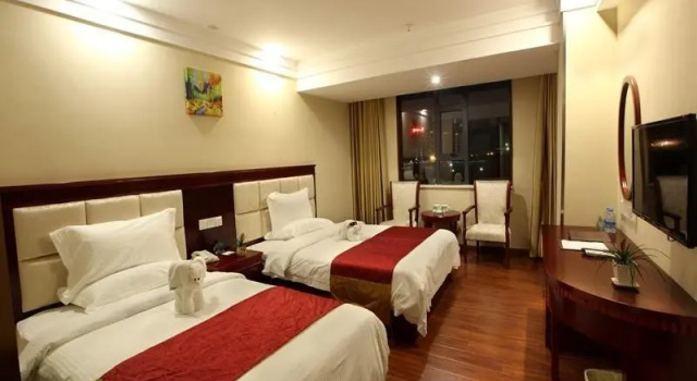 Номер Standard с красивым видом из окна GreenTree Inn SanYa Jiyang Dist YaLongWan YingBin Ave Hotel