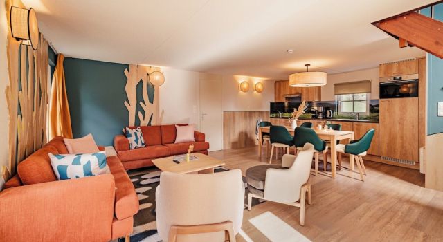 Коттедж Deluxe с 3 комнатами Center Parcs Les Ardennes