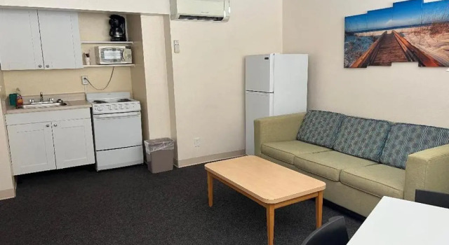 Двухместные апартаменты c 1 комнатой Beachside Resort Motel