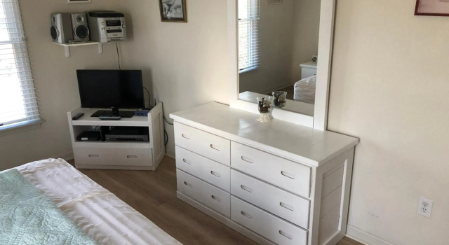 Rest A Shored with plenty of Amenities PET FREE New Upgraded Mattresses in 2022 Gas Fireplace Central Air Rents Full Weeks Only Sat to SAT NOTE Arrivals and Departures on Saturdays only Free WIFI Private Inground Pool Flat Screen TVs in all rooms