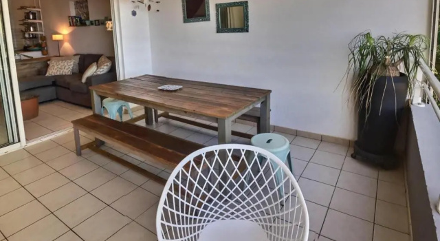 duplex sur la plage, Rezervasyon Otel Saint-Paul otoparklı oteller, Otopark