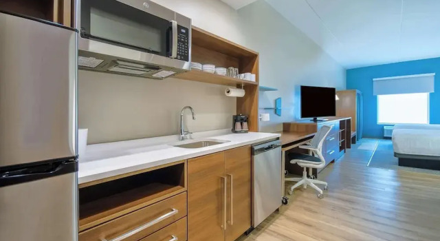 Четырёхместная студия Home2 Suites By Hilton West Chester Cincinnati