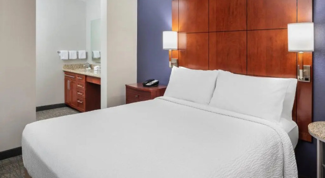Двухместный люкс c 1 комнатой Residence Inn Durham Research Triangle Park