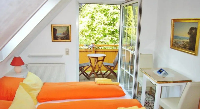 Двухместный номер Standard с балконом Ostsee Hotel-Pension An der Lindenallee